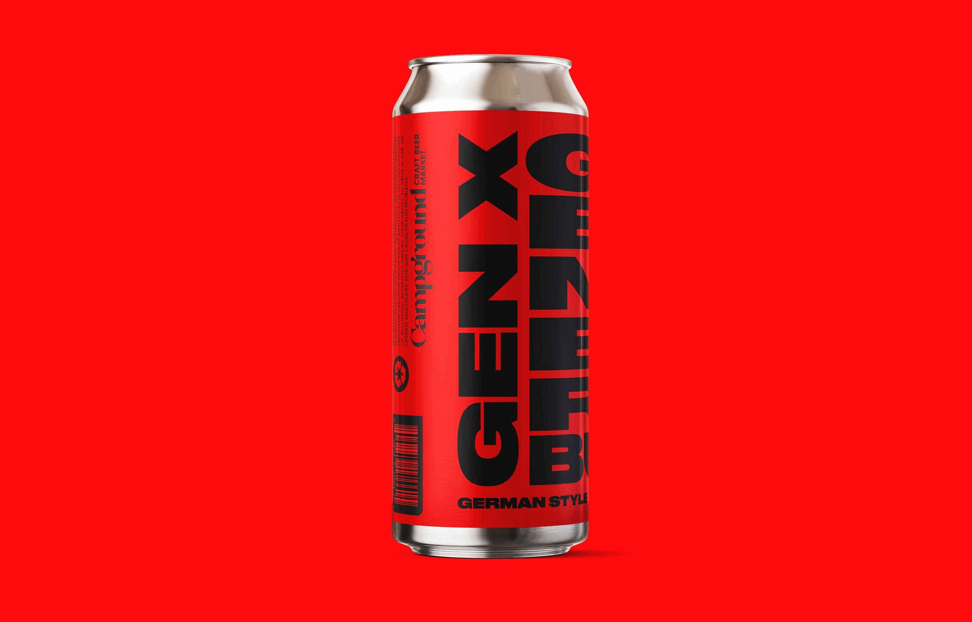 Mook_Phoungbut_Generation_Buzz_GEN_X Mook Phoungbut, Generation Buzz, Beer, Label Design